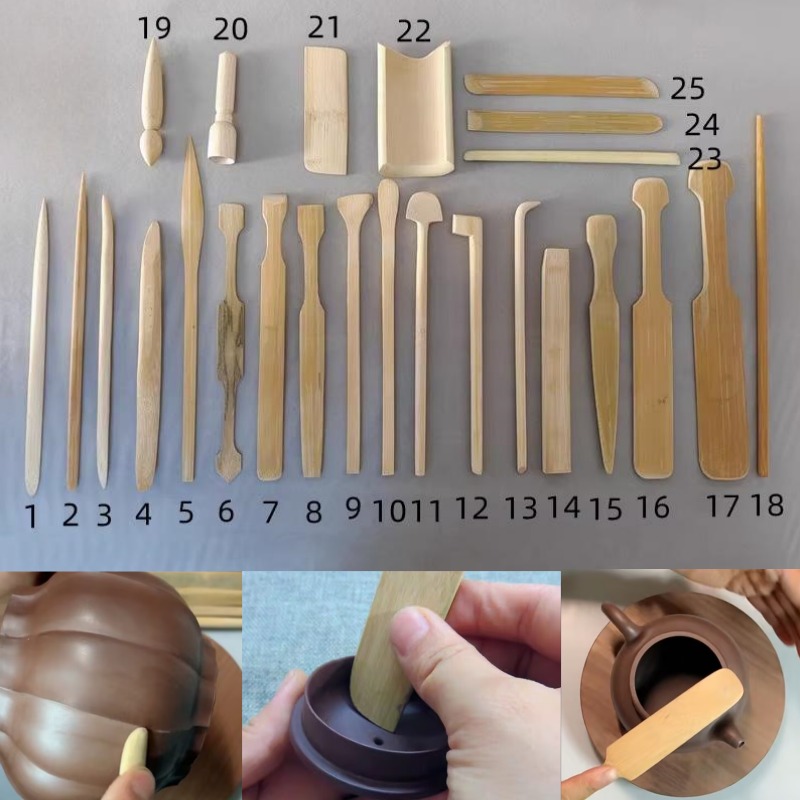 25pcs Pottery Teapot Making To - Wood Chisel Set recension och pris
