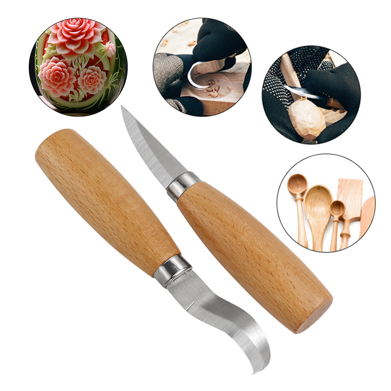 Stainless Iron Carving Knife B - Wood Chisel Set recension och pris