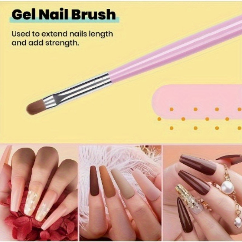 6pcs Nails Art Brushes Set Man - Wood Chisel Set recension och pris