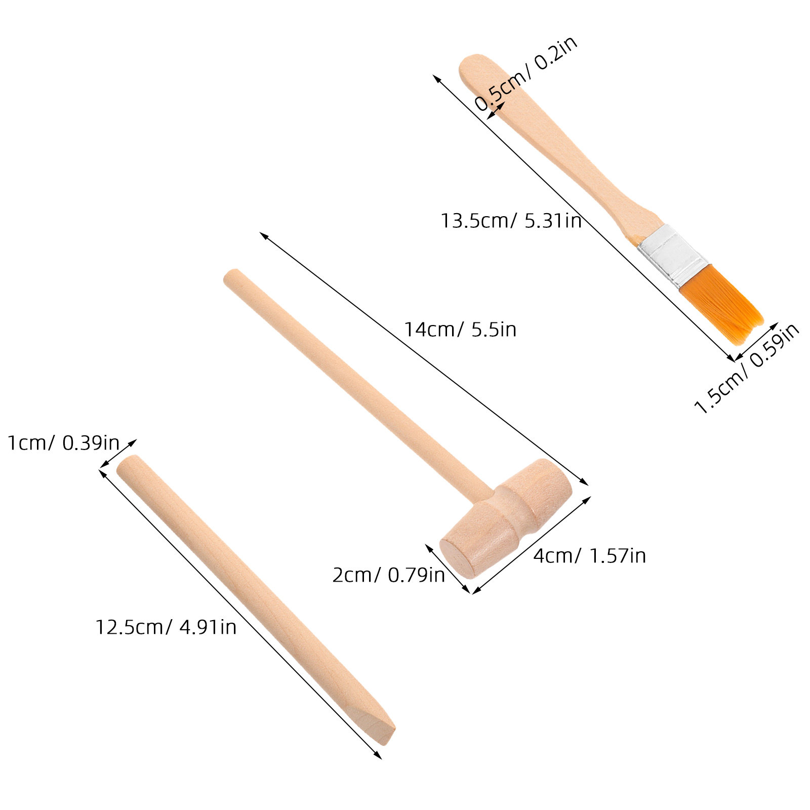 Kids Excavation Tool Set – Woo - Wood Chisel Set recension och pris