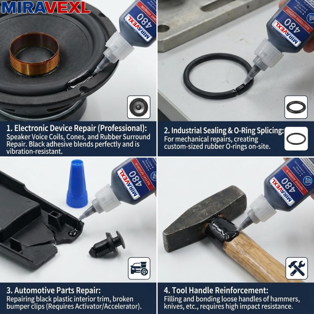 Black Instant Adhesive 480 Sup - Woodworking Glue recension och pris